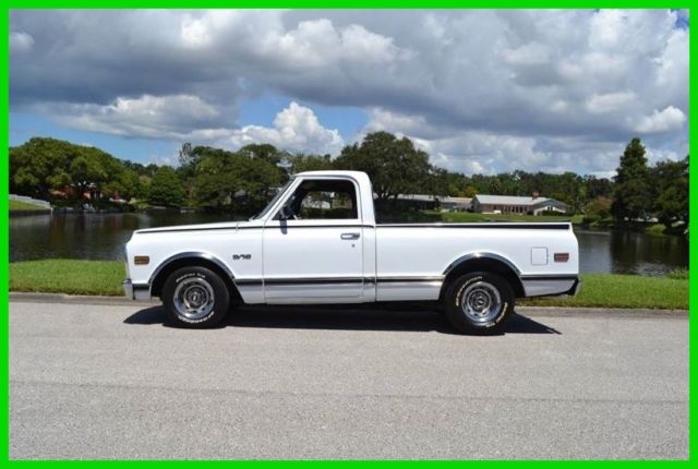 1969 White Chevrolet C-10