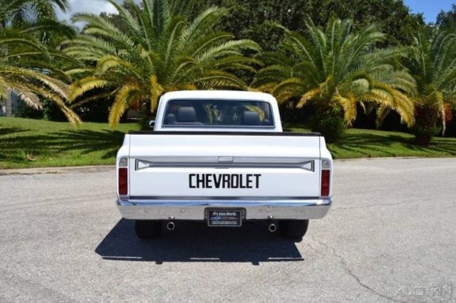 1969 White Chevrolet C-10