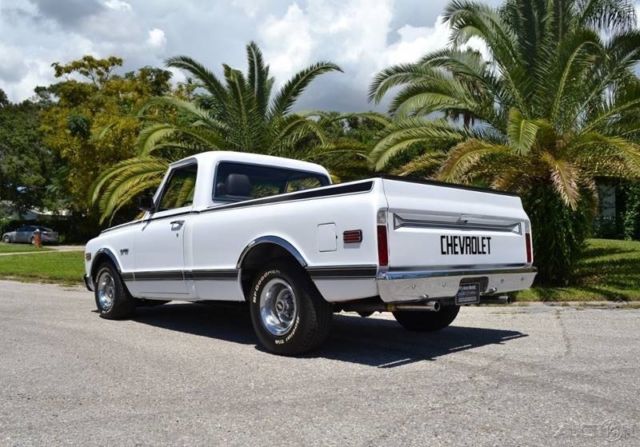 1969 White Chevrolet C-10