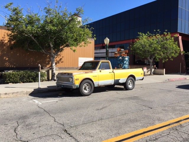 1969 Yellow Chevrolet Other Pickups Standard Cab Pickup