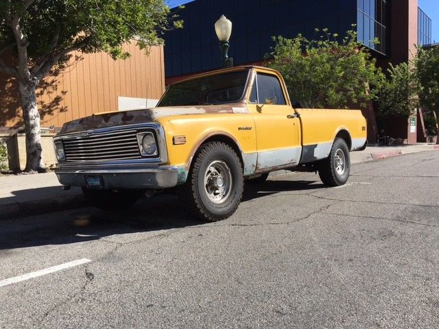 1969 Yellow Chevrolet Other Pickups Standard Cab Pickup