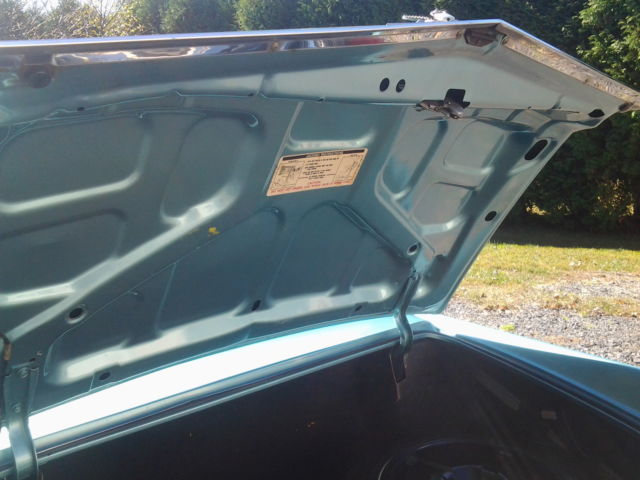 1969 bule Cadillac DeVille Convertible