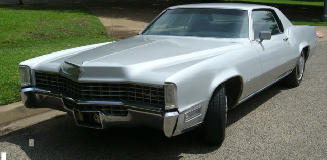 1969 Silver Cadillac Eldorado Coupe