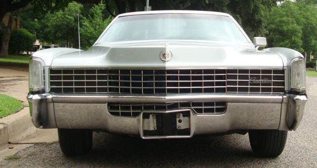 1969 Silver Cadillac Eldorado Coupe