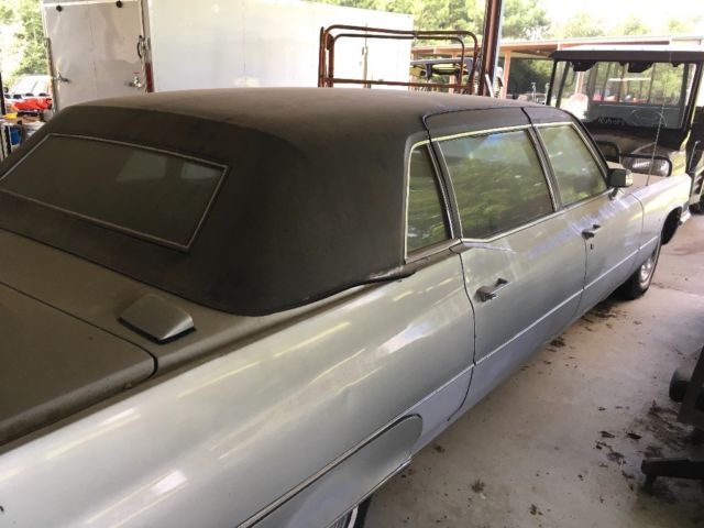 1969 Gray Cadillac Fleetwood Limousine
