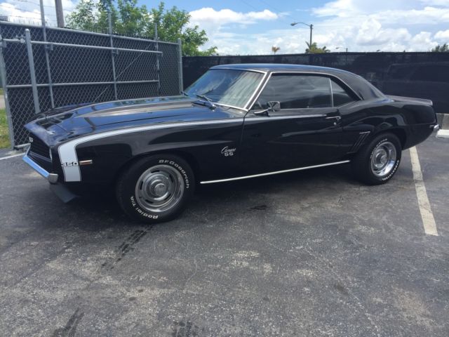 1969 Black Chevrolet Camaro Coupe