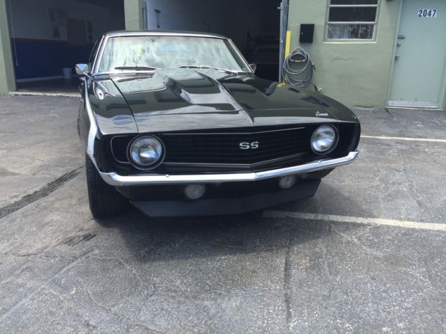 1969 Black Chevrolet Camaro Coupe