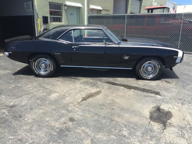 1969 Black Chevrolet Camaro Coupe