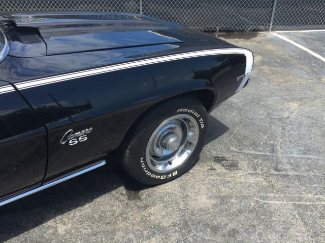 1969 Black Chevrolet Camaro Coupe