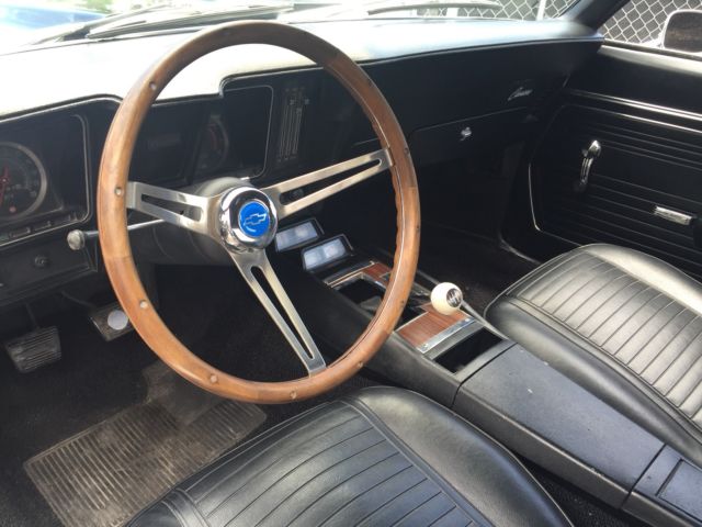 1969 Black Chevrolet Camaro Coupe