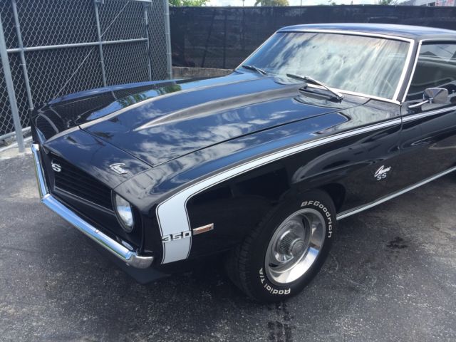 1969 Black Chevrolet Camaro Coupe