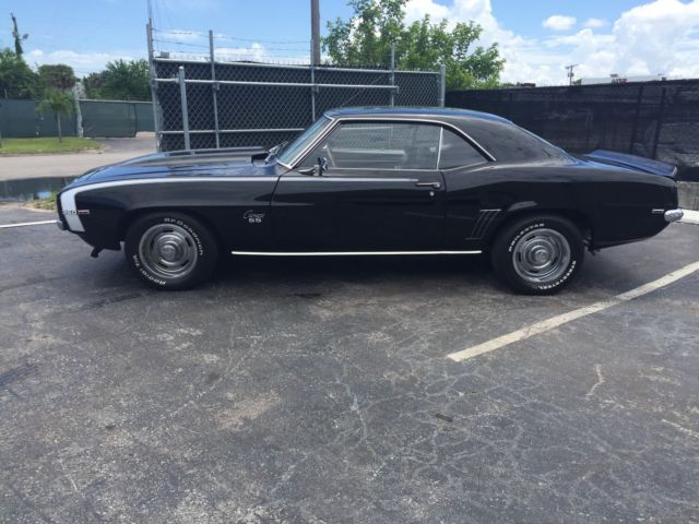 1969 Black Chevrolet Camaro Coupe