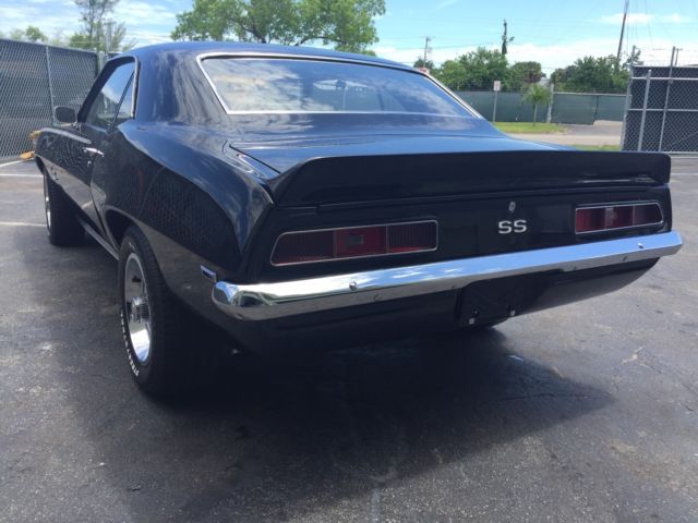1969 Black Chevrolet Camaro Coupe