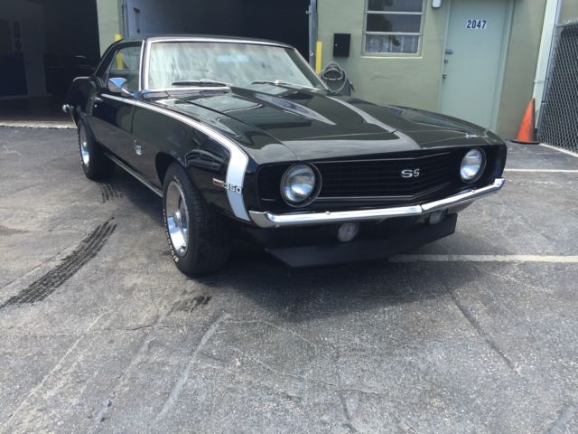 1969 Black Chevrolet Camaro Coupe