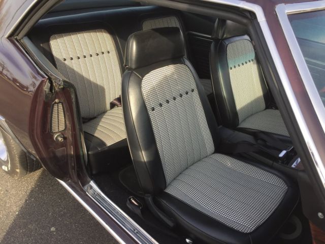 1969 Burgandy Chevrolet Camaro Coupe