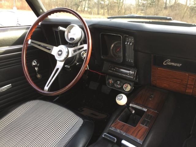 1969 Burgandy Chevrolet Camaro Coupe