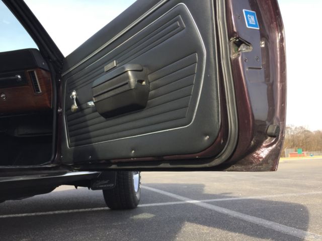 1969 Burgandy Chevrolet Camaro Coupe