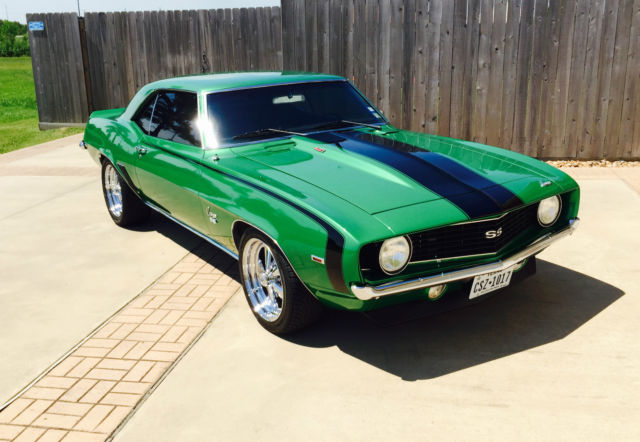 1969 Green Chevrolet Camaro Coupe