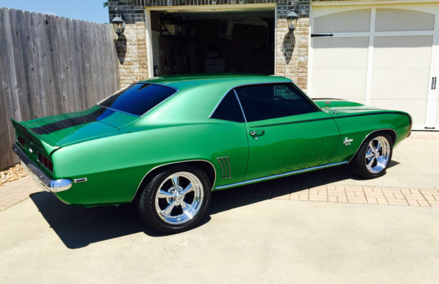 1969 Green Chevrolet Camaro Coupe