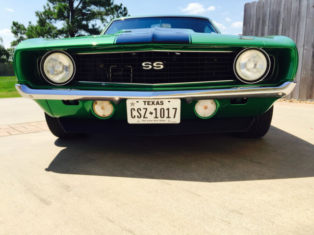 1969 Green Chevrolet Camaro Coupe