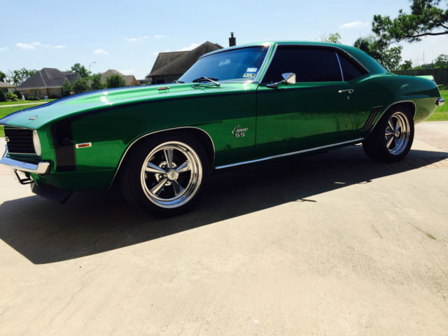 1969 Green Chevrolet Camaro Coupe