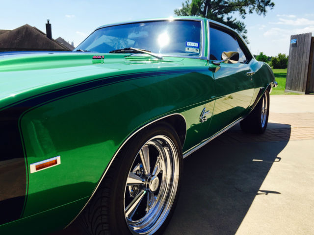 1969 Green Chevrolet Camaro Coupe
