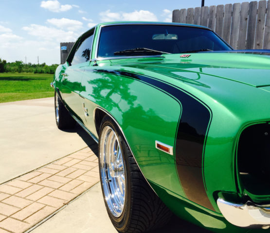1969 Green Chevrolet Camaro Coupe