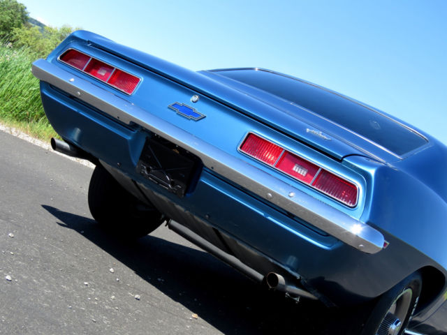 1969 Blue Chevrolet Camaro Coupe