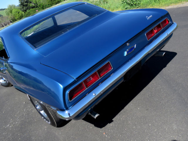 1969 Blue Chevrolet Camaro Coupe