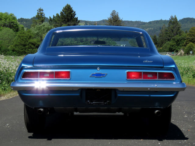 1969 Blue Chevrolet Camaro Coupe