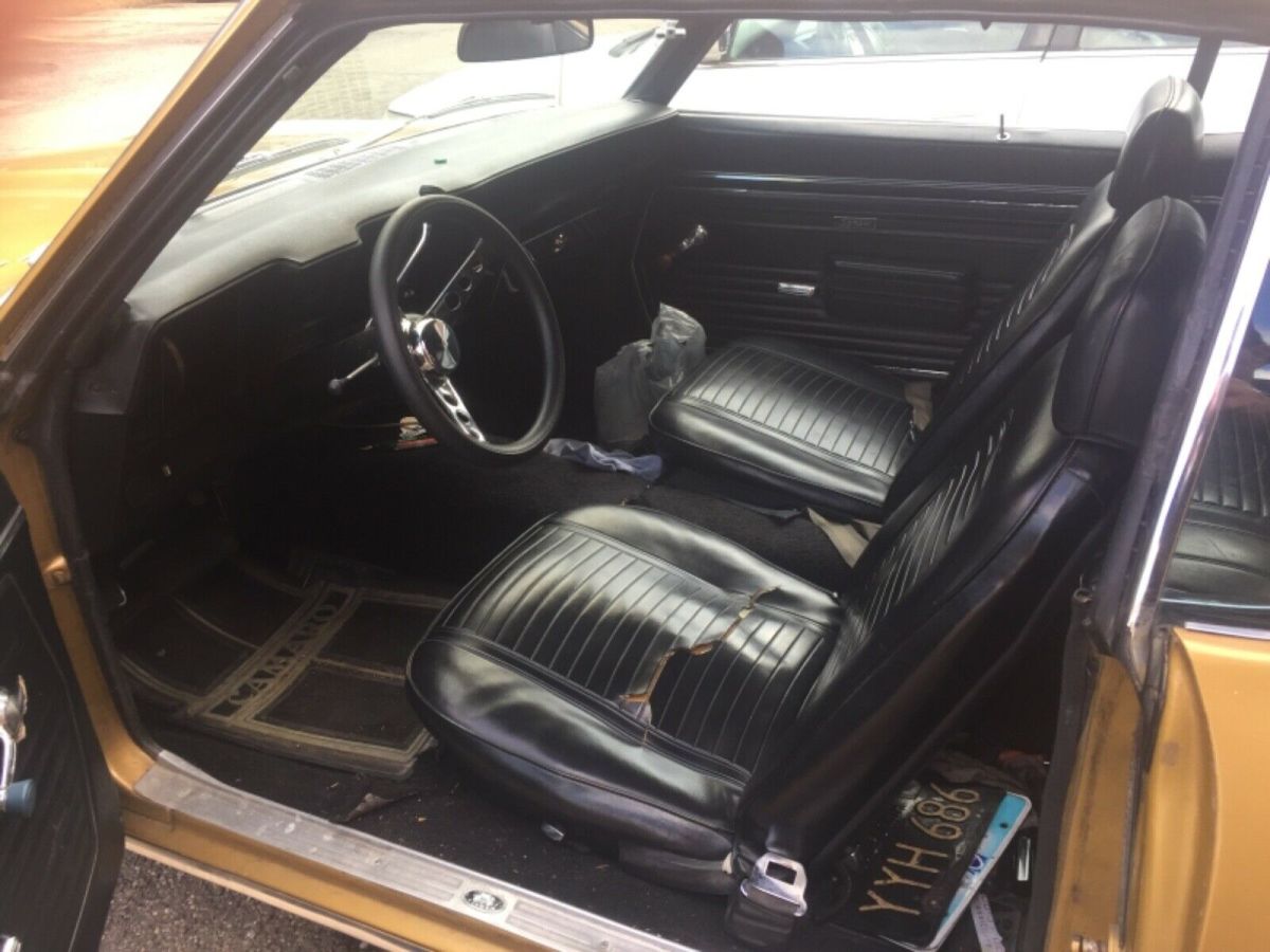 1969 Gold Chevrolet Camaro Coupe