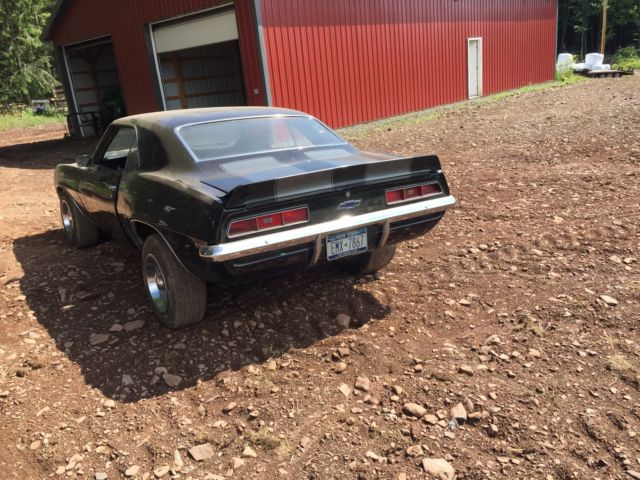 1969 Black Chevrolet Camaro Coupe