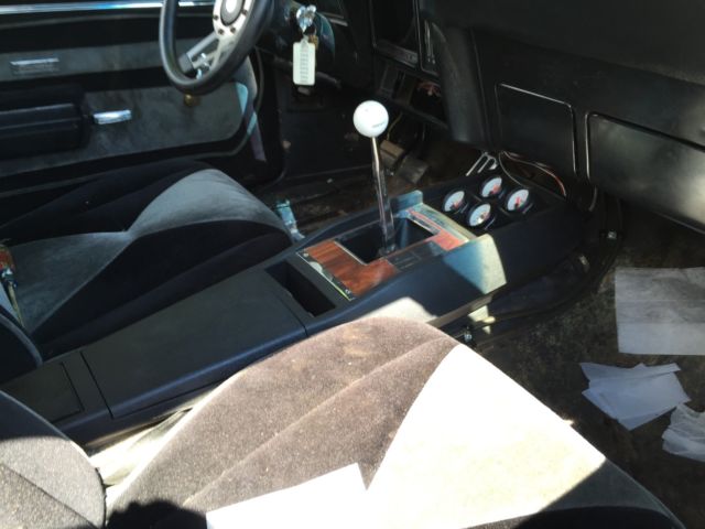 1969 Black Chevrolet Camaro Coupe