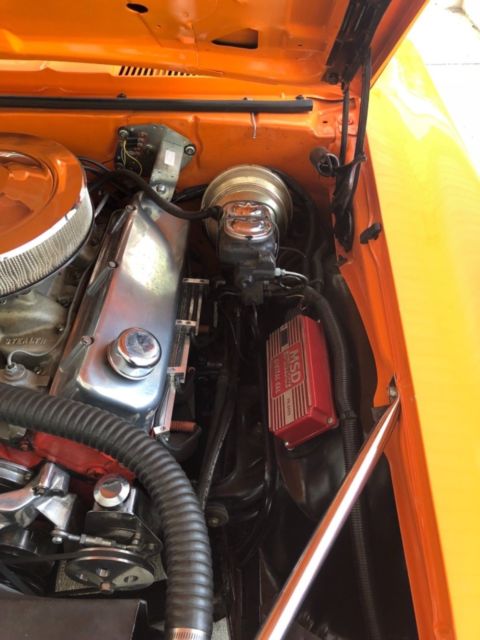 1969 Orange Chevrolet Camaro Coupe