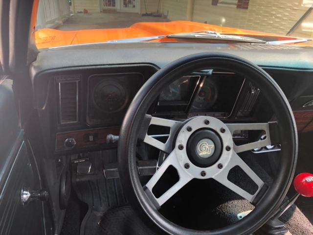 1969 Orange Chevrolet Camaro Coupe
