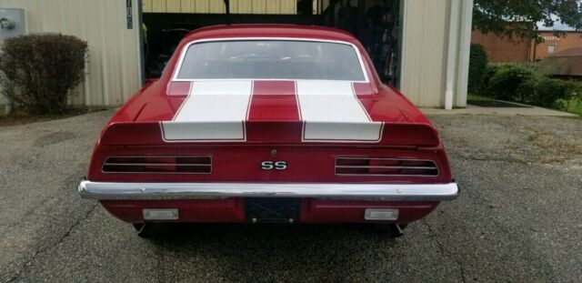 1969 Red Chevrolet Camaro