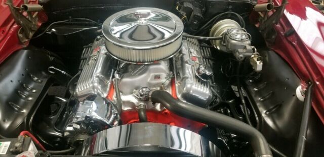 1969 Red Chevrolet Camaro