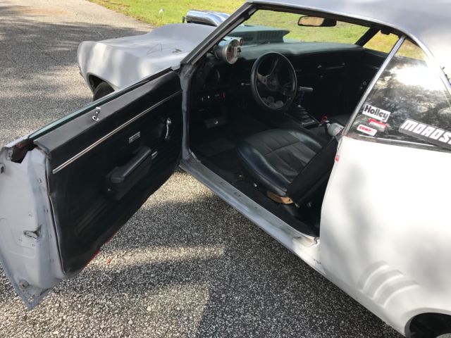 1969 primer Chevrolet Camaro Coupe