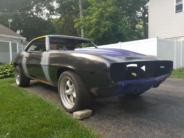 1969 Blue Chevrolet Camaro Coupe