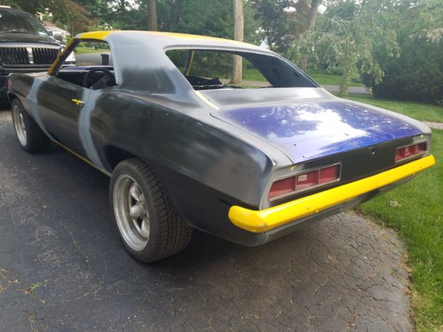 1969 Blue Chevrolet Camaro Coupe
