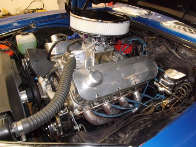 1969 Blue Chevrolet Camaro