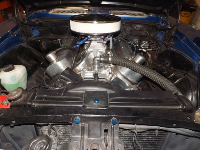 1969 Blue Chevrolet Camaro