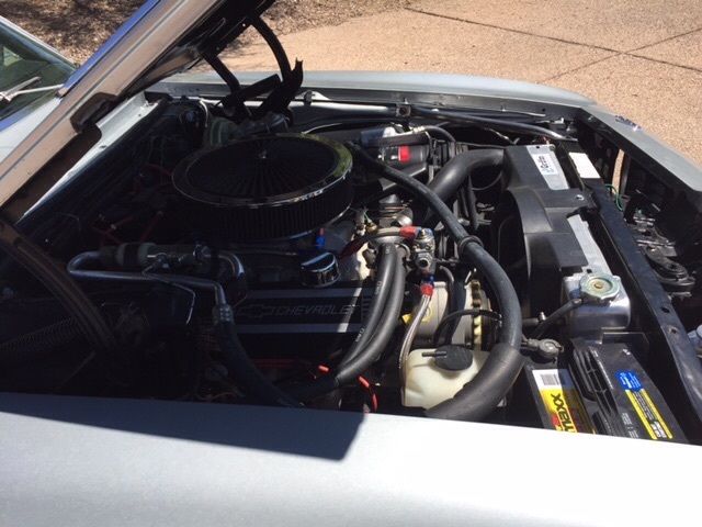 1969 Silver Chevrolet Camaro Convertible