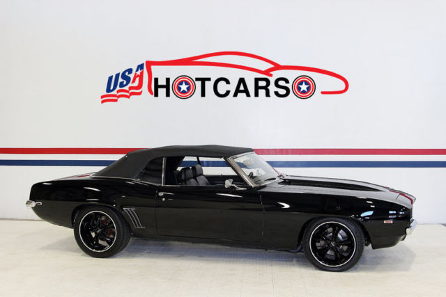 1969 Black Chevrolet Camaro Convertible