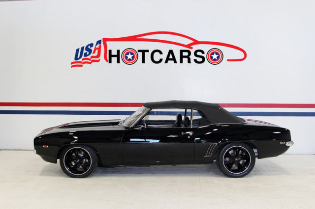 1969 Black Chevrolet Camaro Convertible