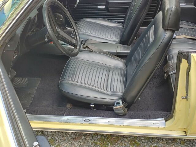 1969 Black Chevrolet Camaro Convertible