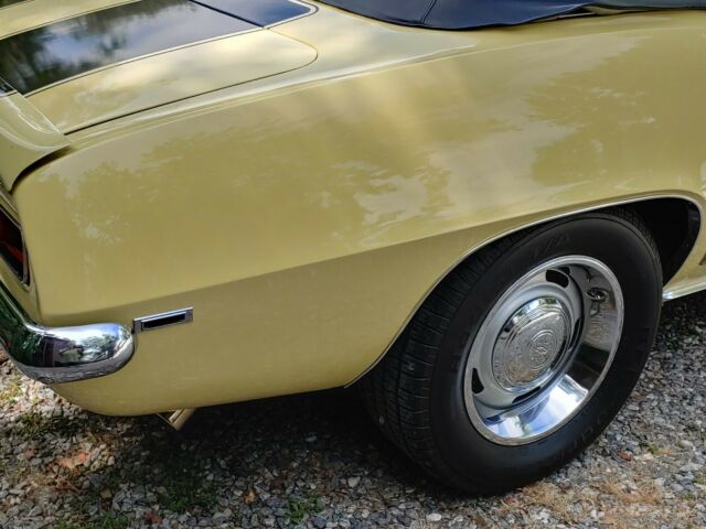1969 Black Chevrolet Camaro Convertible