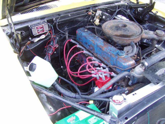 1968 Yellow Pontiac Firebird Convertible