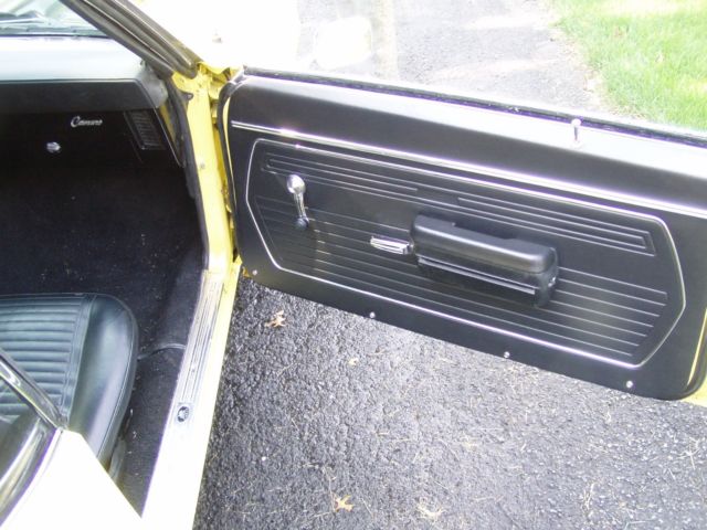 1968 Yellow Pontiac Firebird Convertible