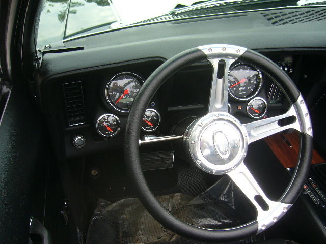 1969 Brilliant black Chevrolet Camaro Convertible